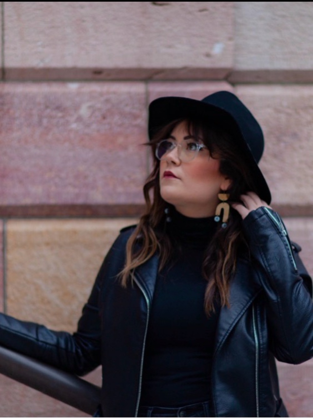 Levi's Black Leather Moto Jacket